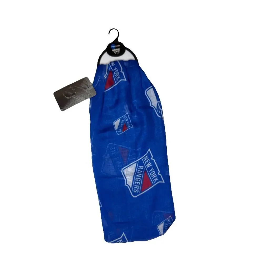 NEW YORK RANGERS INFINITY FASHION SCARF SOFT SHEER